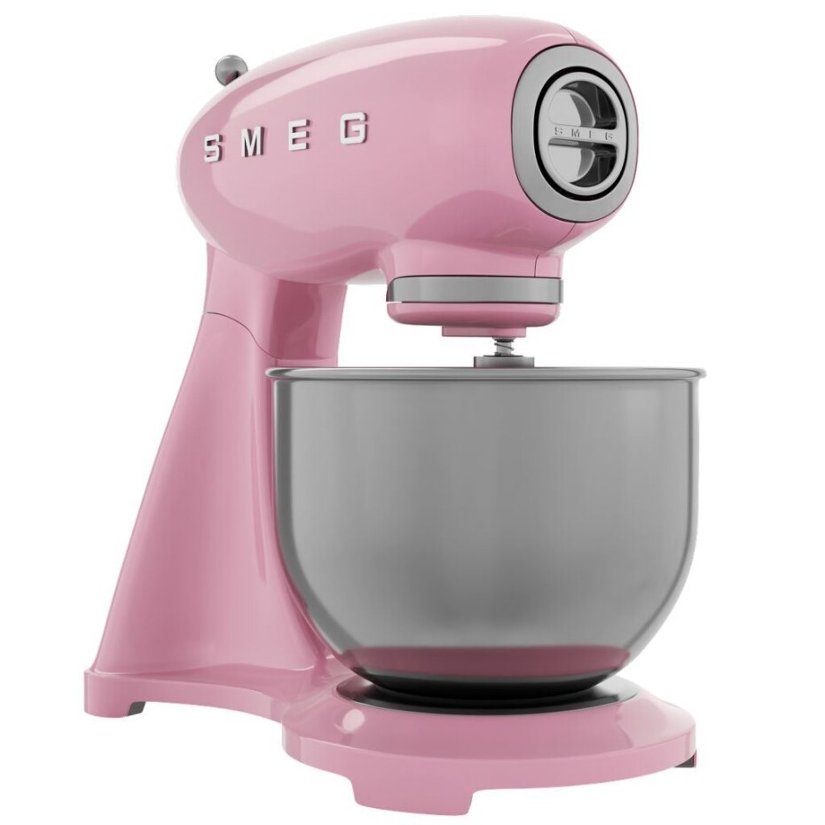 Kuchyňský robot SMF03PKEU, pastelově růžová, SMEG - main (4)