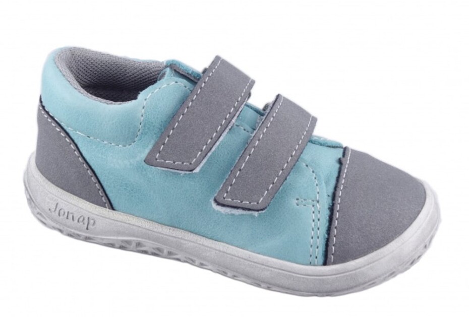 dětská celoroční barefoot obuv J-B16/M/V mint, jonap, tyrkys - 23 - main (0)