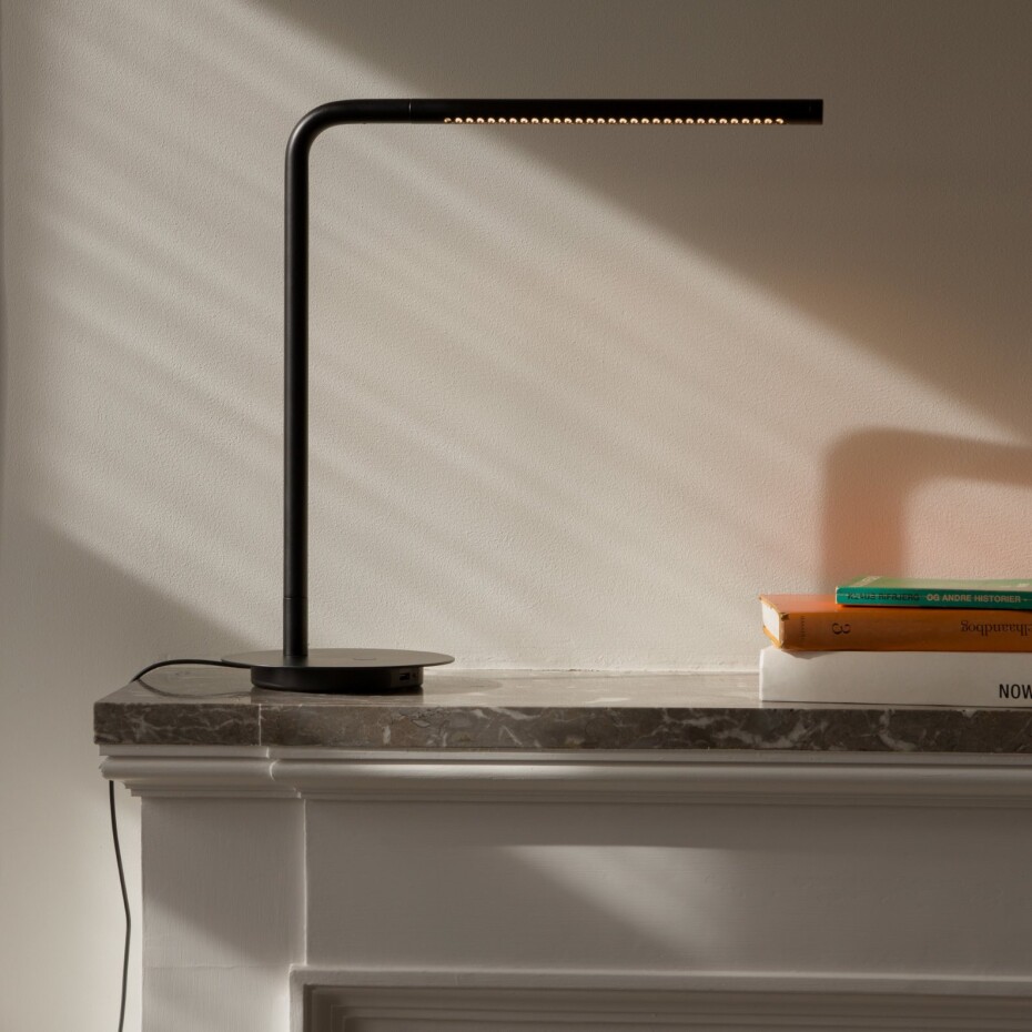 Stolní lampa OMNI 46 cm, černá, hliník, Umage - main (1)