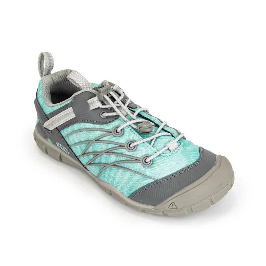 Outdoorové boty CHANDLER CNX C Drizzle/Waterfall, Keen, 1026307/1026305, tyrkysová - 25/26 - main (3)