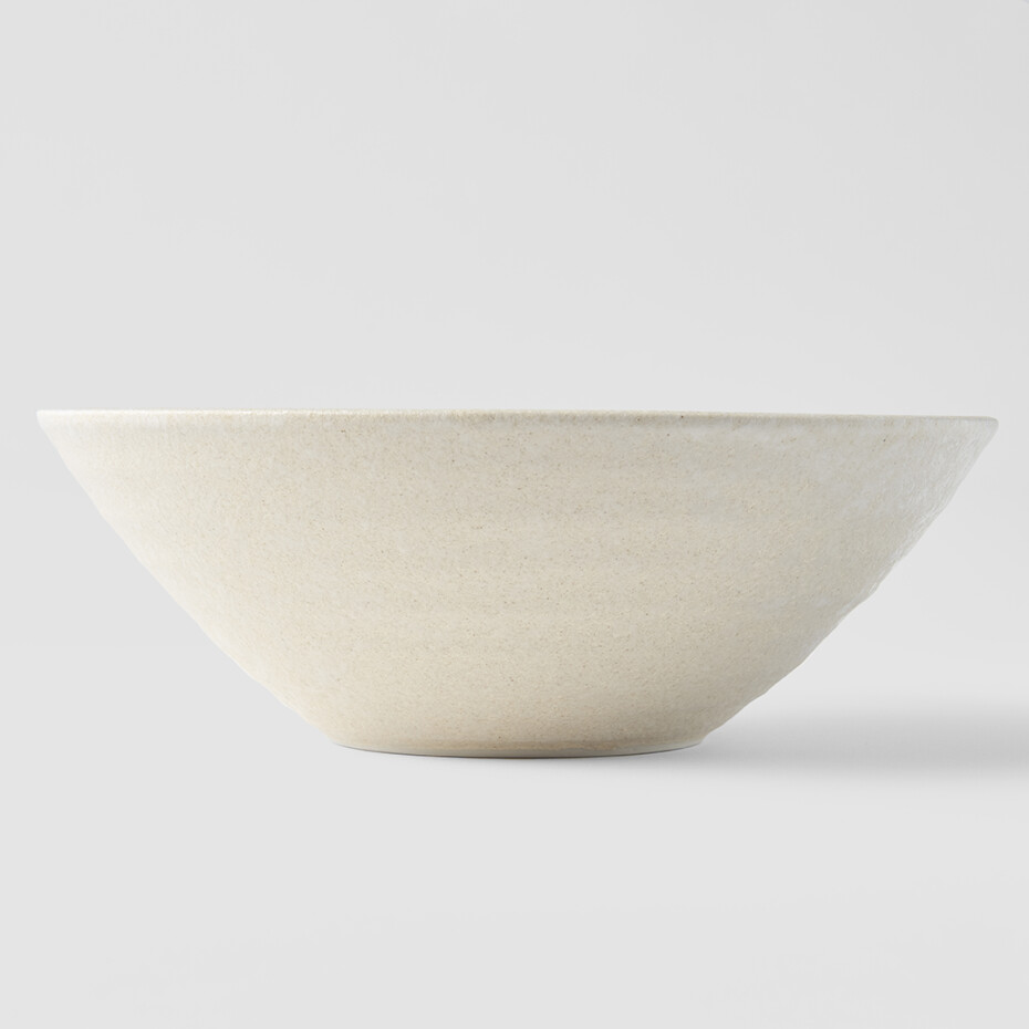 Jídelní miska RECYCLED WHITE SAND 25 cm, MIJ - main (1)