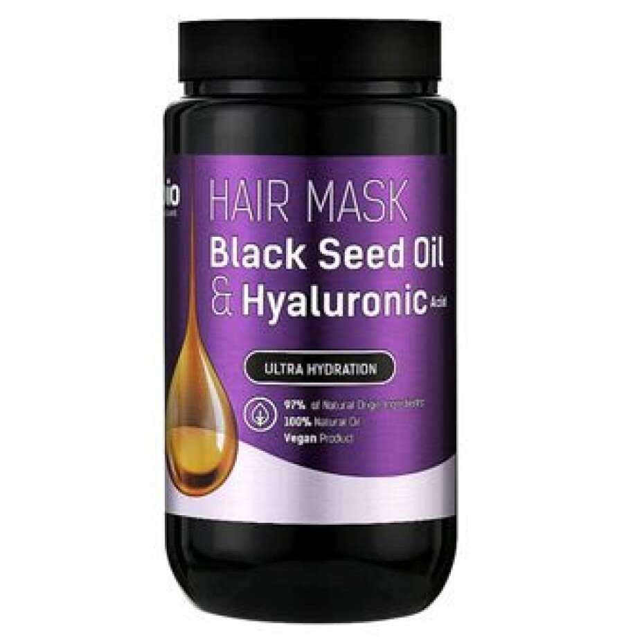 Bio Naturell Maska na vlasy Olej z černého kmínu a kys. hyaluronová 946ml - main (0)