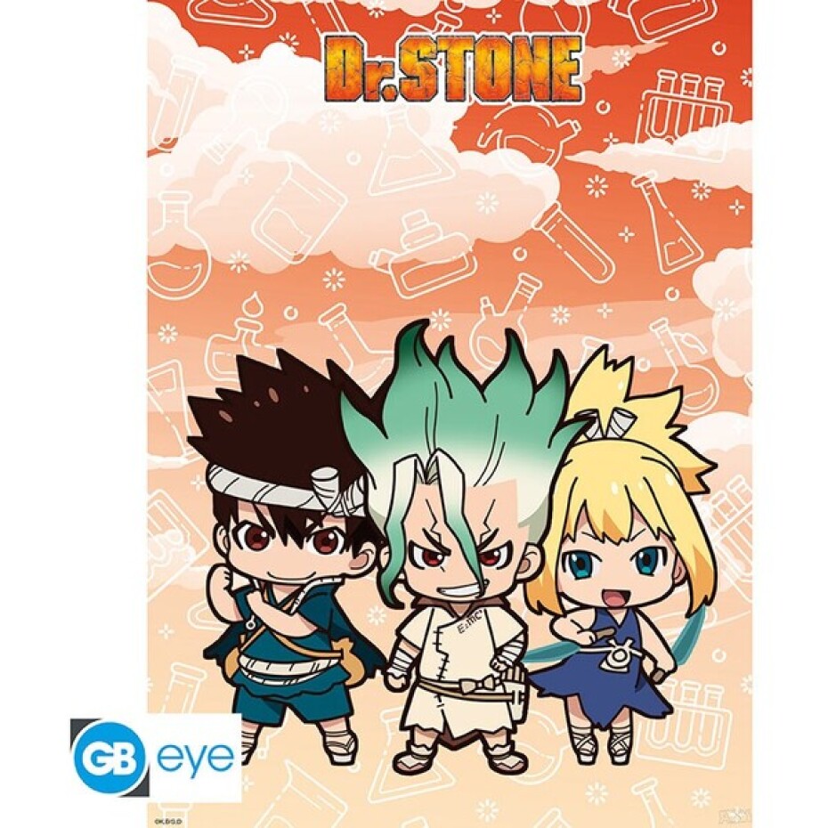 Set 2 plakátů Dr. Stone - Artworks (52x38 cm) - main (1)