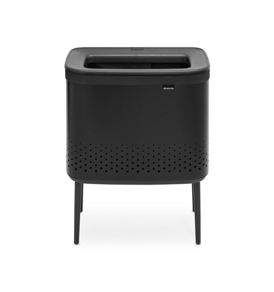 Koš na prádlo BO 60 l, černá, Brabantia - main (0)