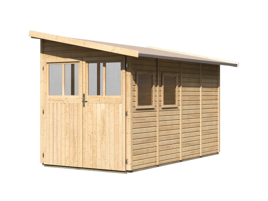 Dřevěný domek KARIBU WANDLITZ 4 (55257) natur LG2730 - main (0)