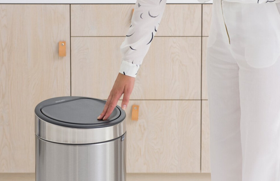 Dotykový odpadkový koš TOUCH BIN NEW 30 l, zelená, Brabantia - main (5)