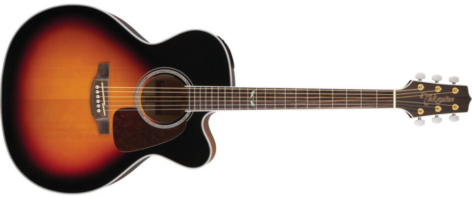 Takamine GJ72CE, Rosewood Fingerboard - Brown Sunburst - main (0)