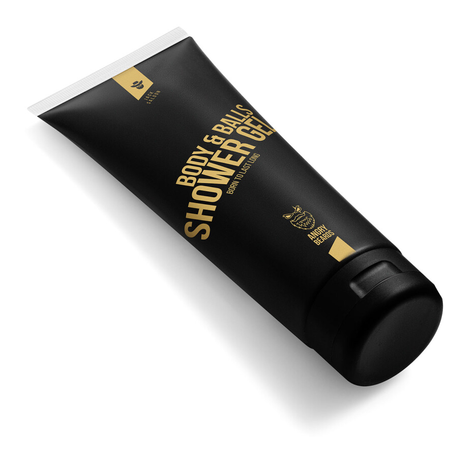 Angry Beards Sprchový gel na tělo a kule Jack Saloon 230 ml - main (1)