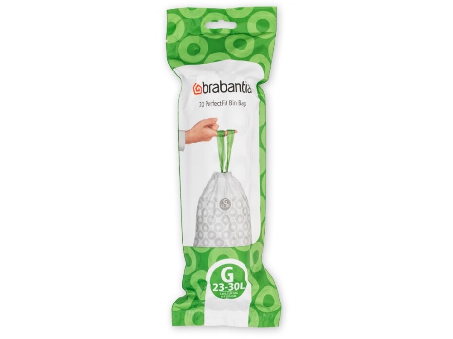 Sáčky do odpadkového koše G PERFECTFIT 23-30 l, sada 20 ks, Brabantia - main (0)