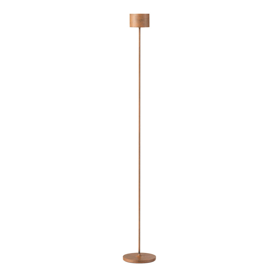 Stojací lampa FAROL FLOOR 115 cm, LED, rezavá, hliník, Blomus - main (0)