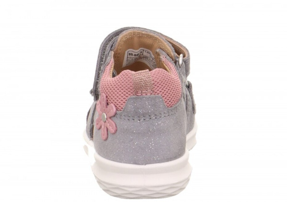 Dívčí sandály BUMBLEBEE, Superfit, 1-000388-2500, šedá - 26 - main (2)