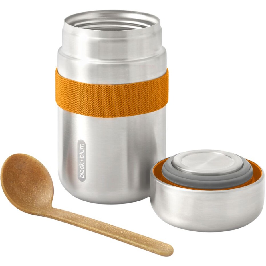 Obědový box 400 ml, oranžová, nerezová ocel, Black+Blum - main (6)