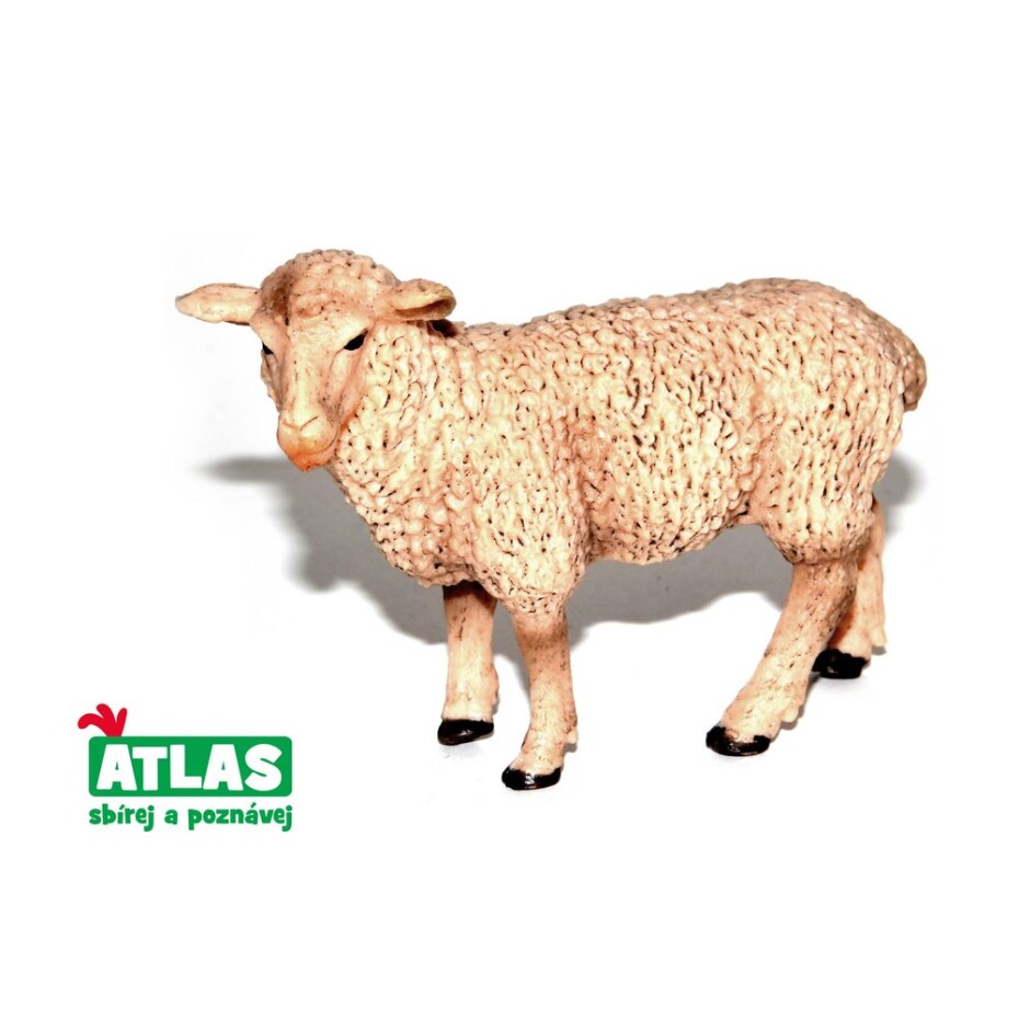 C - Figurka Ovce 9 cm, Atlas, W101861 - main (0)