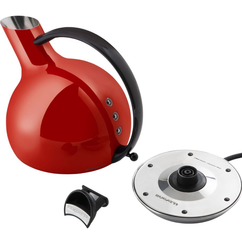 Rychlovarná konvice GIULIETA 1,2 l, červená, nerezová ocel, Bugatti - main (2)