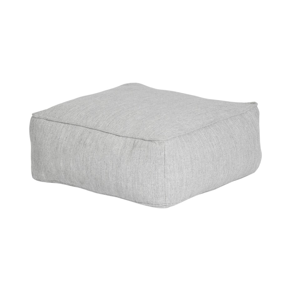 BLOMUS Pouf venkovní syntetický šedý 75x75x38cm grow - main (1)