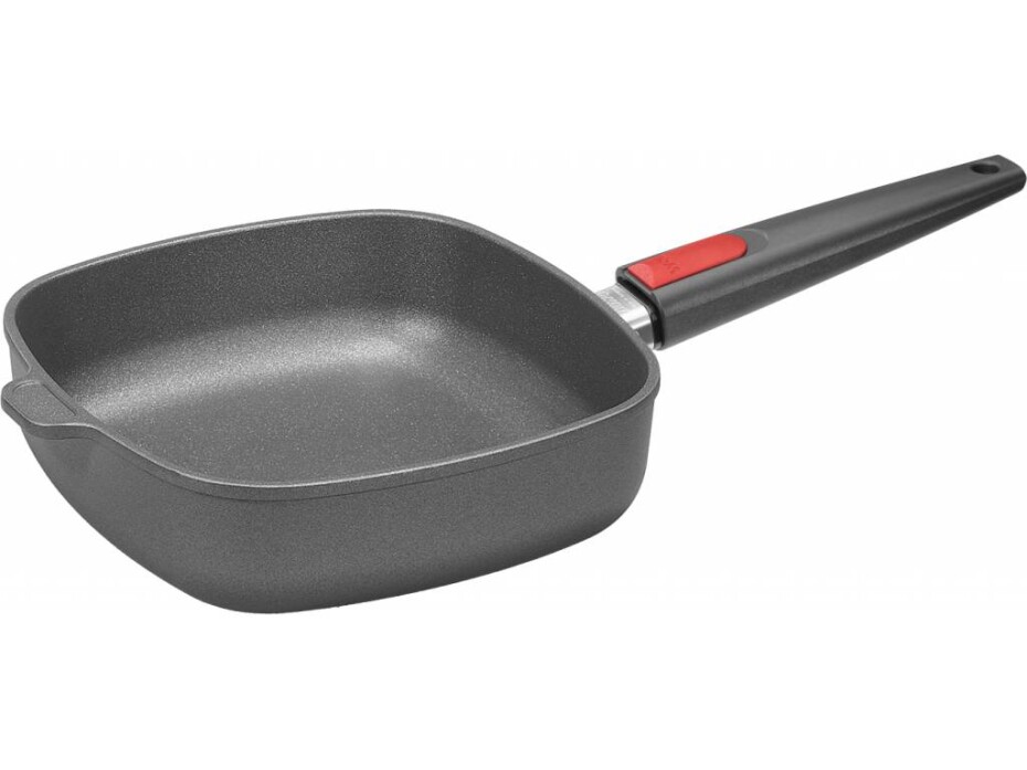 Pánev TITANIUM NOWO 24 x 24 cm, na indukci, s odnímatelnou rukojetí, titan, WOLL - main (0)