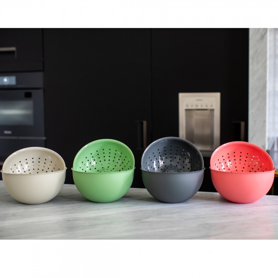 Cedník PALSBY M 21 cm, přírodní pouštní písek, Koziol - main (2)