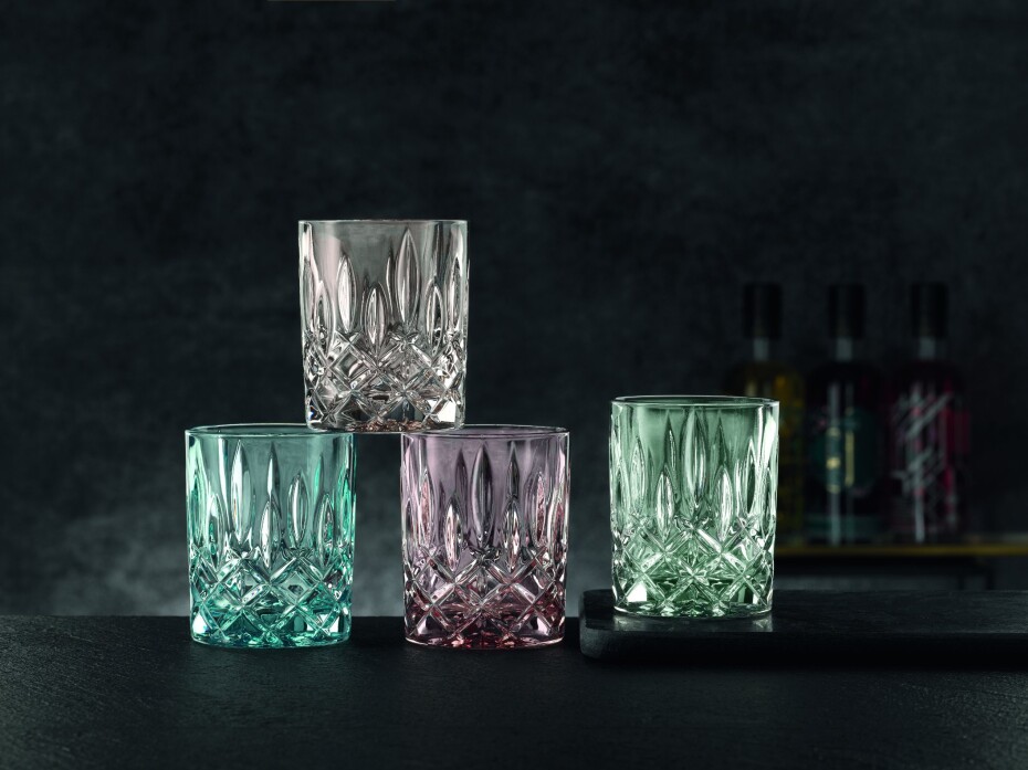 Sklenice na whisky NOBLESSE COLORS 295 ml, sada 2 ks, světle modrá, Nachtmann - main (1)