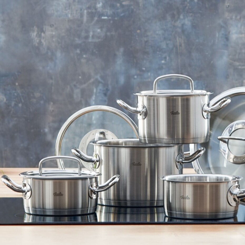Hrnec ORIGINAL PROFI 16 cm, stříbrná, nerezová ocel, Fissler - main (4)