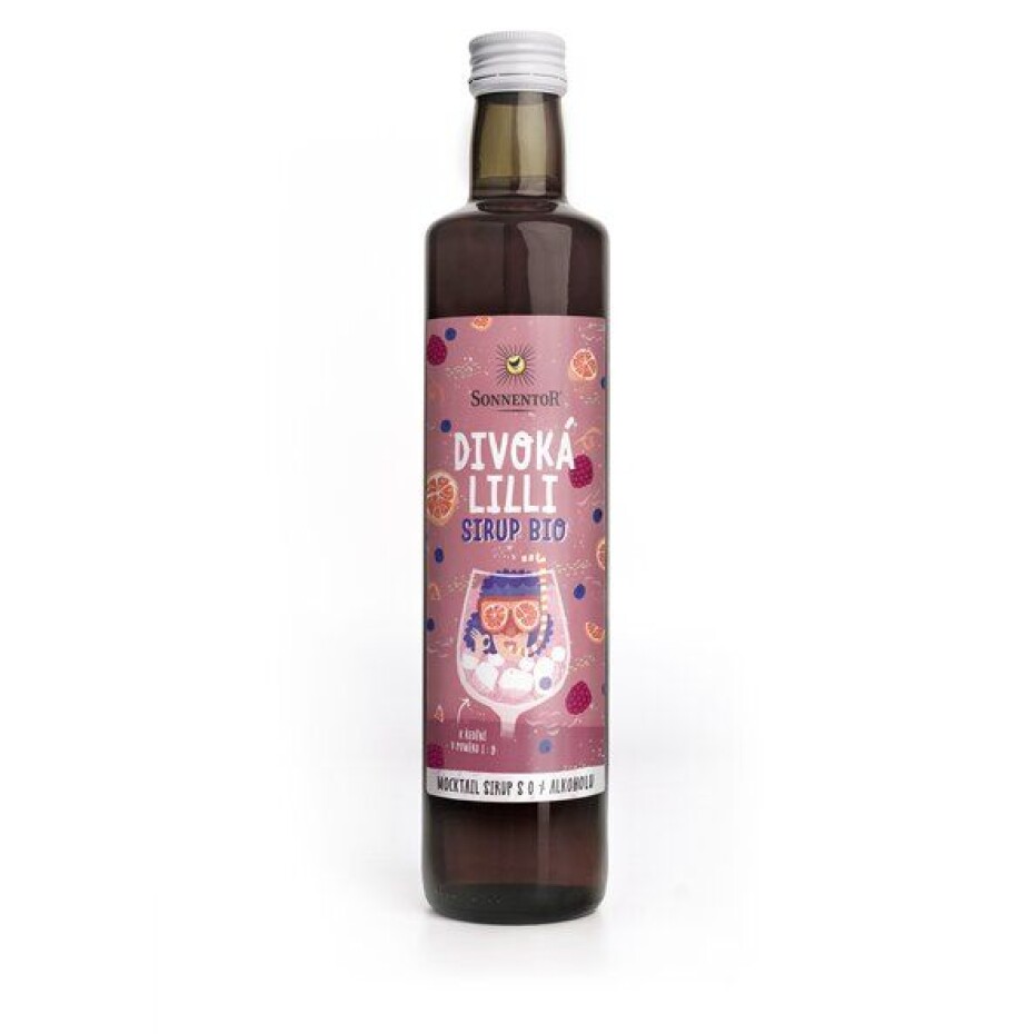 Sonnentor Divoká Lilli sirup 500 ml - main (0)