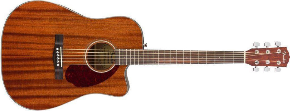 Fender CD-140SCE Dreadnought All-Mahogany Natural Walnut - main (0)