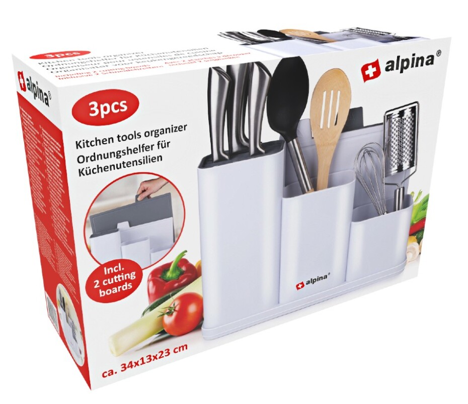 ALPINA Stojan na kuchyňské náčiní s prkénky ED-226535 - main (2)