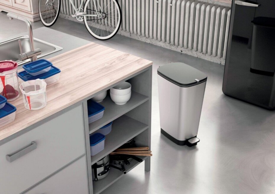 KIS Odpadkový koš KIS Chic Bin M 35l Steel 610811 - main (3)