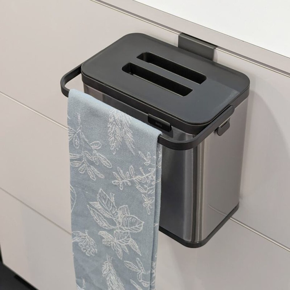 KELA Odpadkový koš na bio odpad Plata nerez matná stříbrná 20,5x13,0x21,0cm 2,1l KL-12129 - main (8)