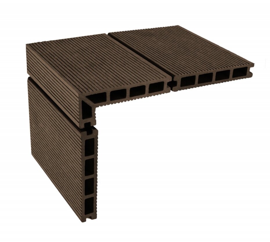 G21 Terasové prkno G21 zakončovací, 2,5 x 14 x 400 cm, Indický teak mat. WPC G21-63909918 - main (5)