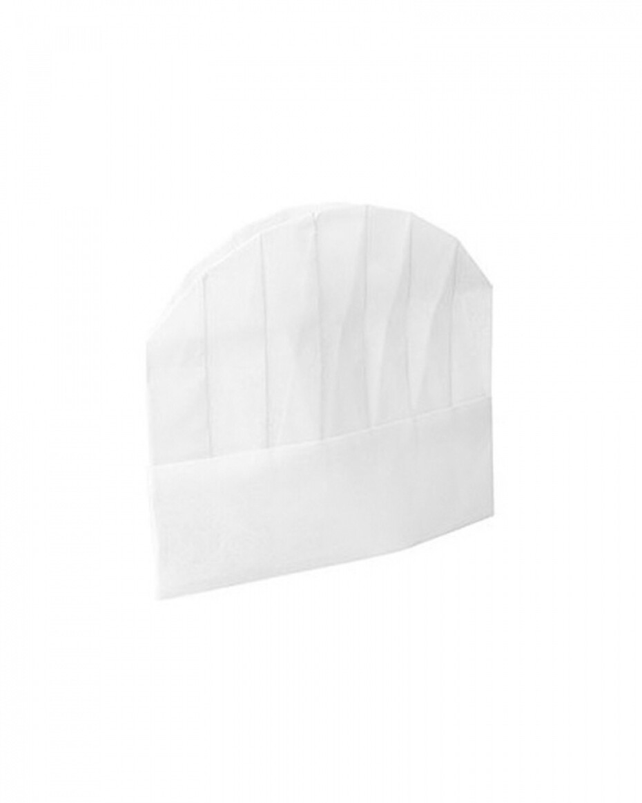 Čepice papírová  jednorázová /24cm/ bílá po 1ks - main (0)