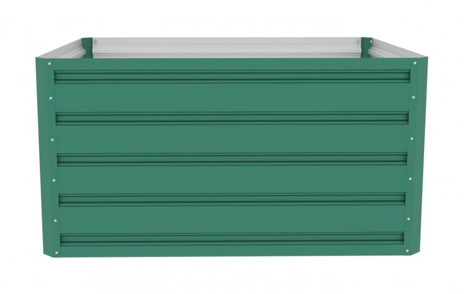 G21 Vyvýšený záhon G21 Daisy 100 x 80 x 52 cm, plechový, zelený G21-63900243 - main (3)