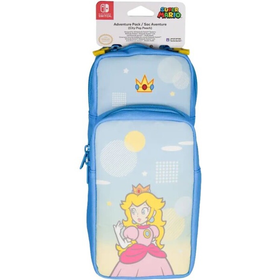 Hori Adventure Bag Mario: City Pop Peach batoh na Nintendo Switch - main (1)