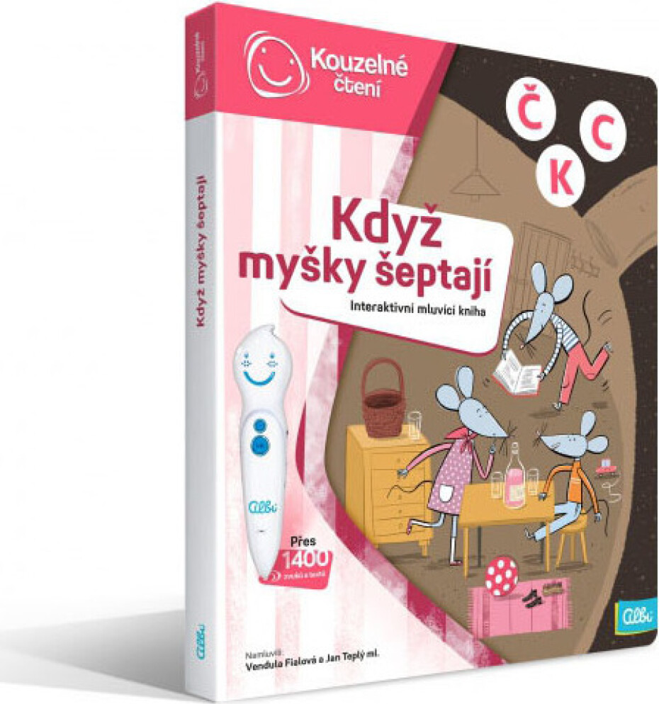 Albi Kouzelné čtení Kniha Když myšky šeptají - main (0)