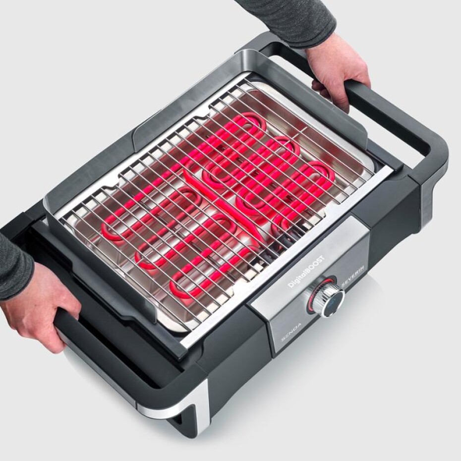 Venkovní elektrický gril PG 8118 SENOA DIGITAL BOOST S 3000 W, Severin - main (8)
