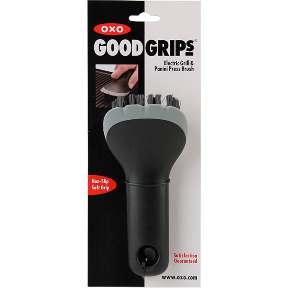 Kartáč na čištění grilu GOOD GRIPS 15 cm, černá, plast, OXO - main (6)
