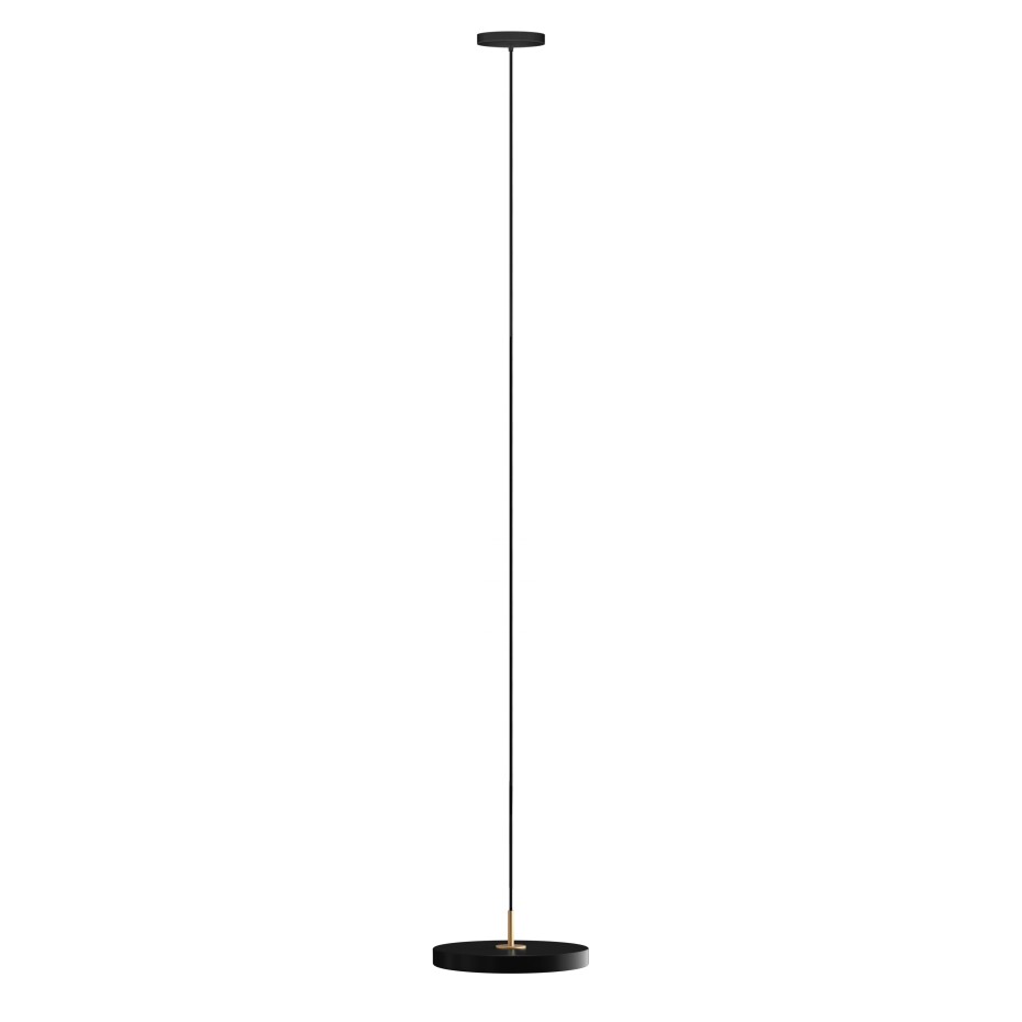 Závěsná lampa ASTERIA PLUS 31 cm, černá / zlatá, hliník, Umage - main (6)