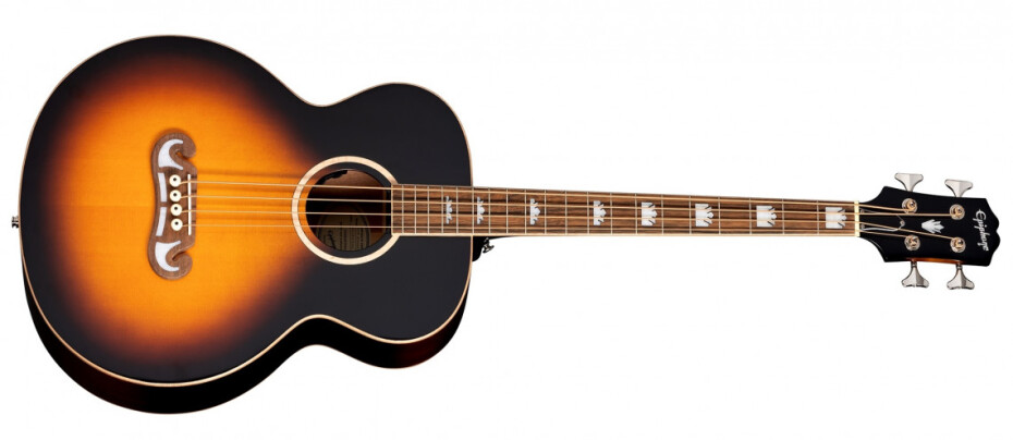 Epiphone El Capitan J-200 Studio Bass - Aged Vintage Sunburst - main (0)