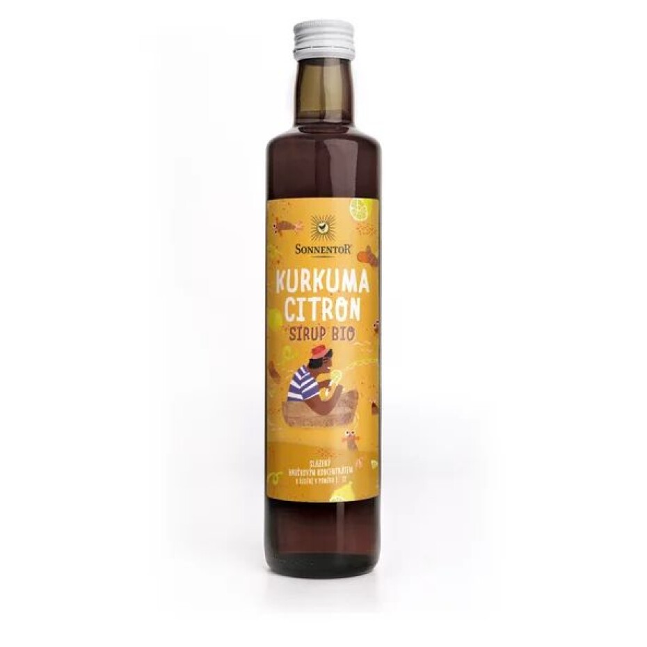 Sonnentor Kurkuma Citron sirup 500 ml - main (0)