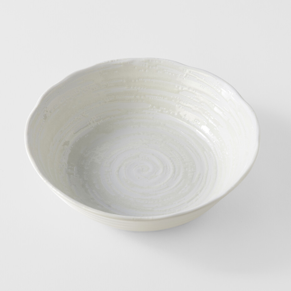 Jídelní miska WHITE SPIRAL 21,5 cm, 900 ml, MIJ - main (6)