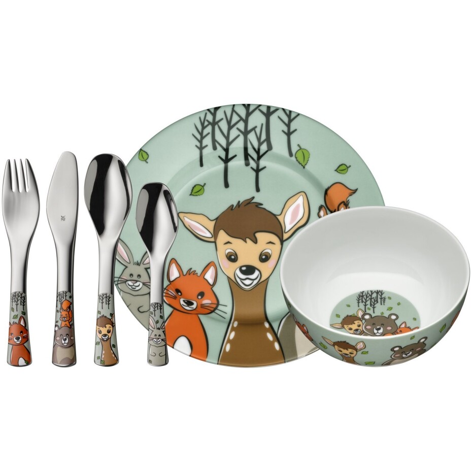 Sada dětského nádobí FOREST FRIENDS, sada 6 ks, WMF - main (0)