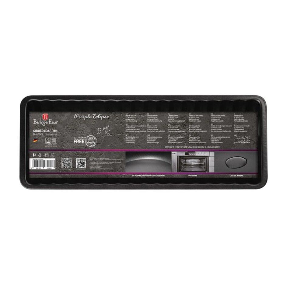 BERLINGERHAUS Forma na srnčí hřbet s nepřilnavým povrchem Purple Metallic Line BH-7645 - main (1)