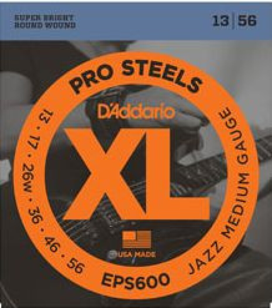 D'Addario EPS600 Pro Steels Jazz Medium - .013 - .056 - main (0)
