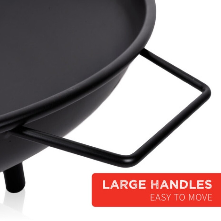 BBQ COLLECTION Přenosné ohniště zahradní ocelové 60 cm ED-219366 - main (3)