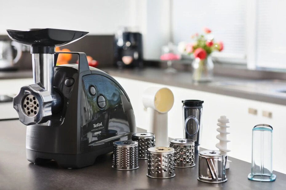 Elektrický mlýnek na maso HV8 PLUS NE685838, černá, Tefal - main (1)