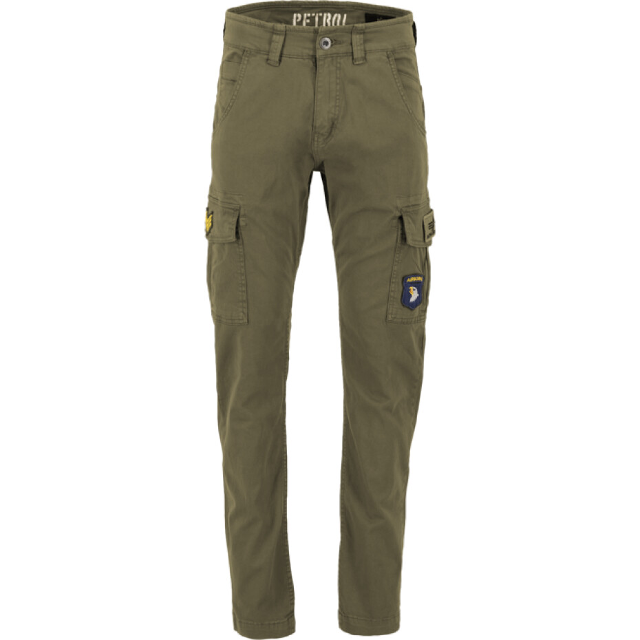 Alpha Industries Kalhoty  Petrol Patch Pants olivová tmavá 32 - main (0)