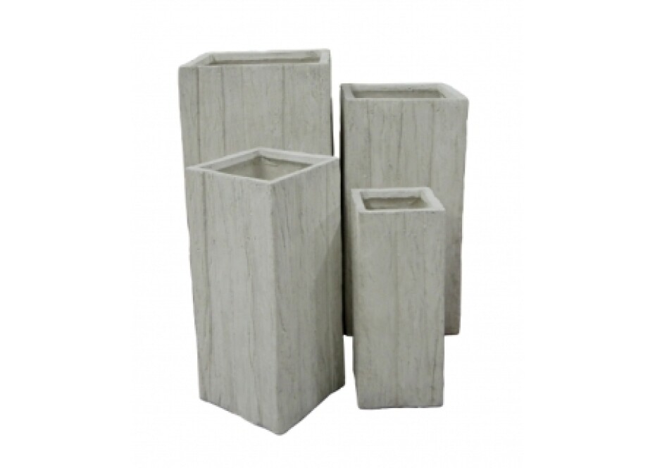 G21 Květináč Fossil Tube 20x20x50 cm G21-639266 - main (0)