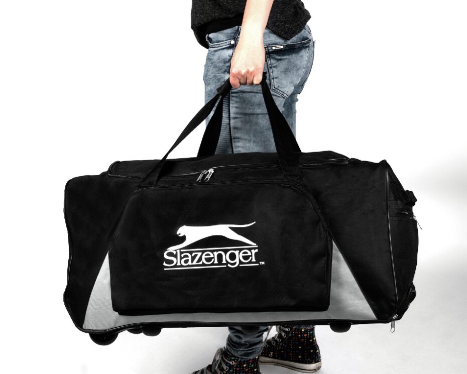 SLAZENGER Sportovní /cestovní taška s kolečky 65 x 34 cm černá ED-210018cern - main (1)
