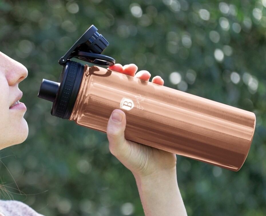 BERLINGERHAUS Lahev sportovní nerez 18/10 Rosegold Metallic Line 0,72 l BH-7764 - main (2)