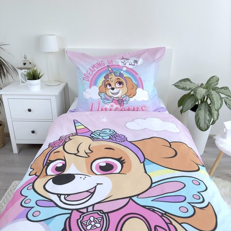 Jerry Fabrics s. r. o. Bavlněné povlečení 140x200 + 70x90 cm - Tlapková patrola "PP354" - main (1)