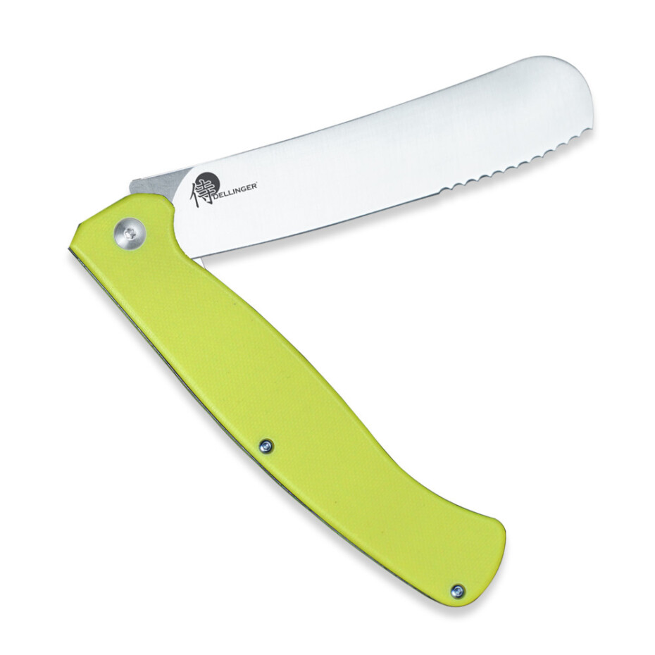 Kapesní nůž EASY 11 cm, žlutá, Dellinger - main (0)